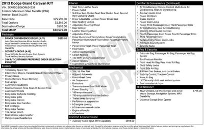 2013 Dodge Grand Caravan R/T