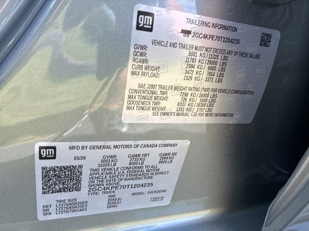 2026 Chevrolet Silverado 2500 HD LTZ