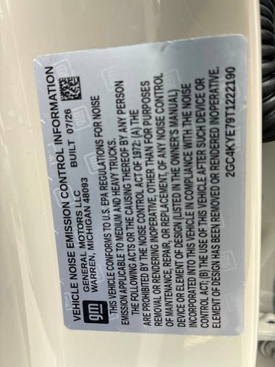 2026 Chevrolet Silverado 2500 HD ZR2