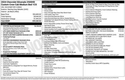 2024 Chevrolet Silverado 2500 HD Custom