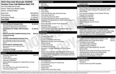 2024 Chevrolet Silverado 2500 HD Custom