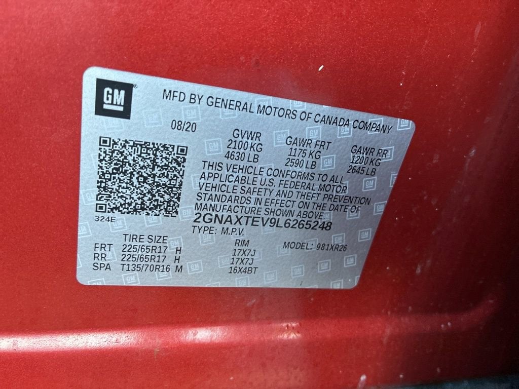 2020 Chevrolet Equinox LT