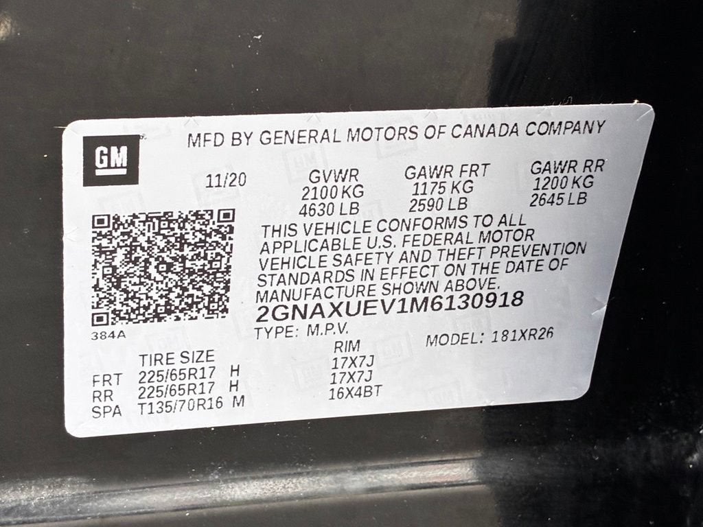 2021 Chevrolet Equinox LT
