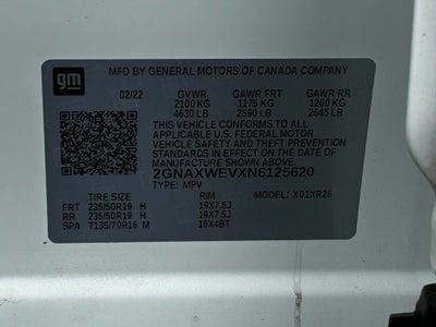 2022 Chevrolet Equinox RS