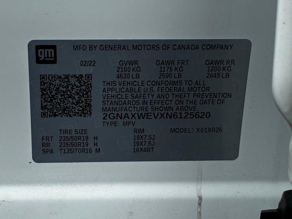 2022 Chevrolet Equinox RS