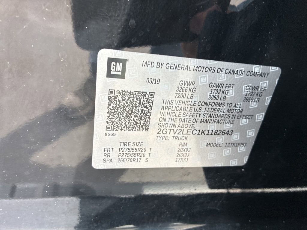 2019 GMC Sierra 1500 Limited DBL CAB 4WD