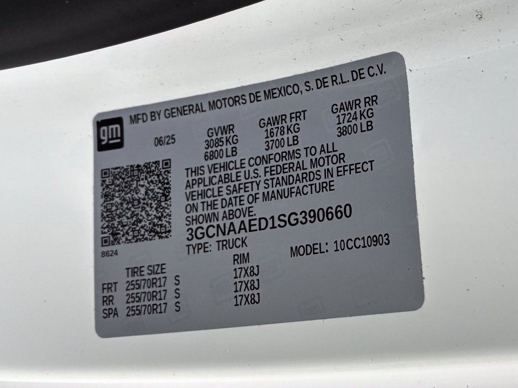 2025 Chevrolet Silverado 1500 WT