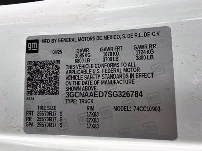 2025 Chevrolet Silverado 1500 WT