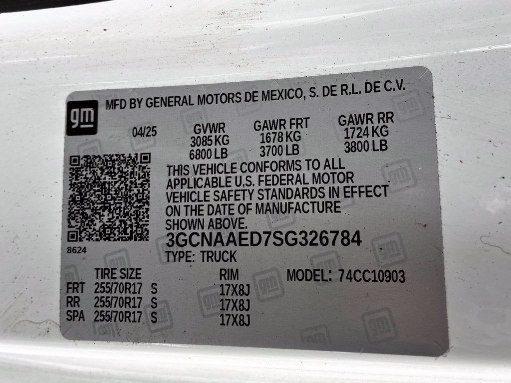 2025 Chevrolet Silverado 1500 WT