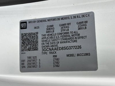 2025 Chevrolet Silverado 1500 WT