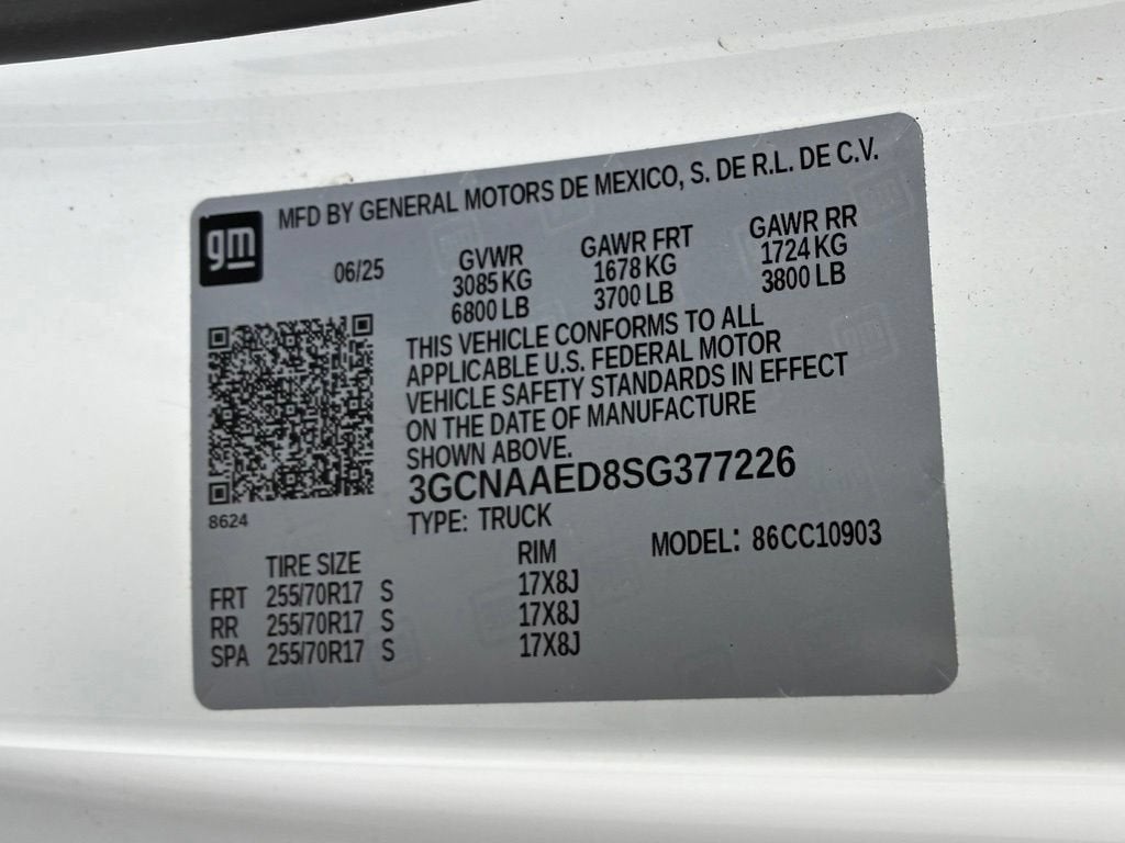 2025 Chevrolet Silverado 1500 WT