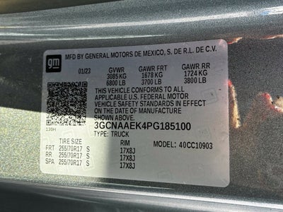 2023 Chevrolet Silverado 1500 Work Truck