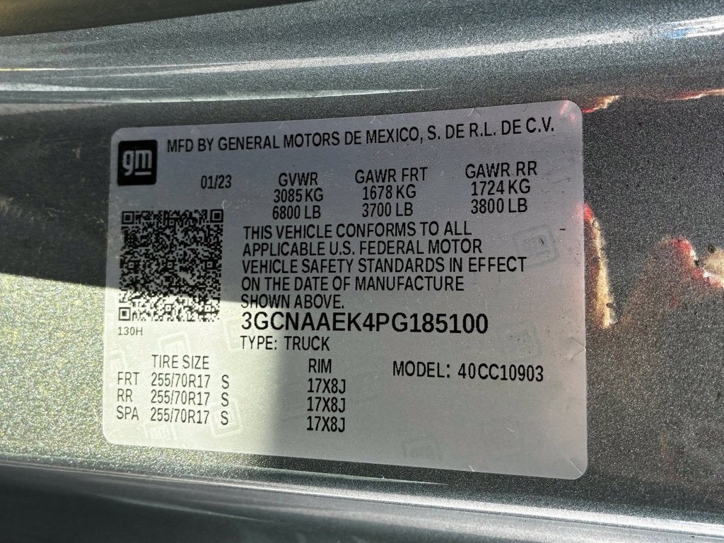 2023 Chevrolet Silverado 1500 Work Truck