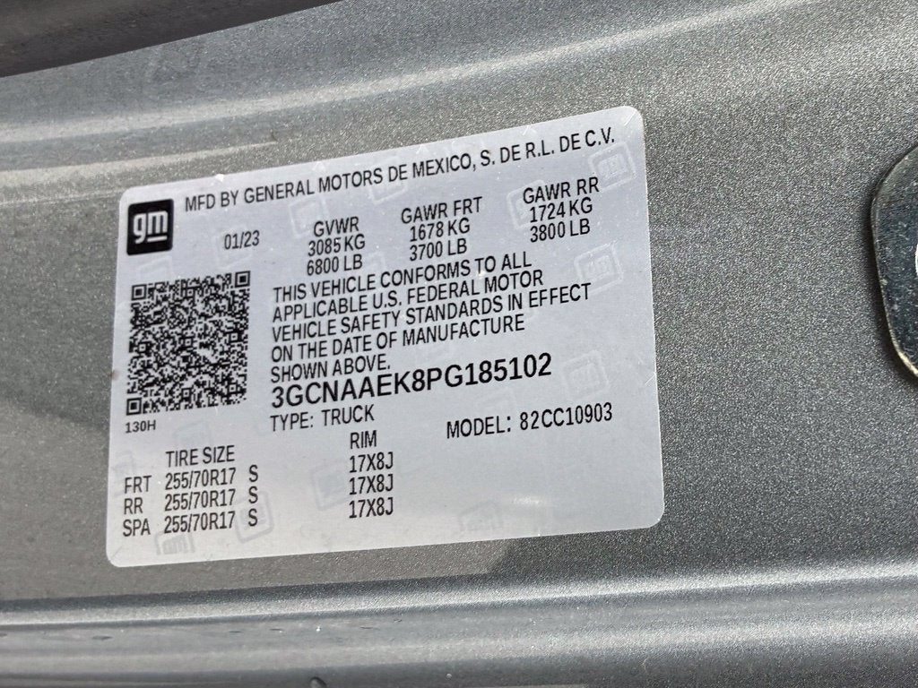 2023 Chevrolet Silverado 1500 Work Truck