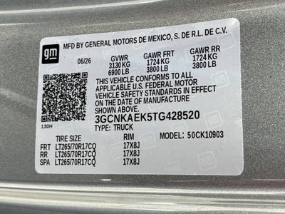2026 Chevrolet Silverado 1500 WT