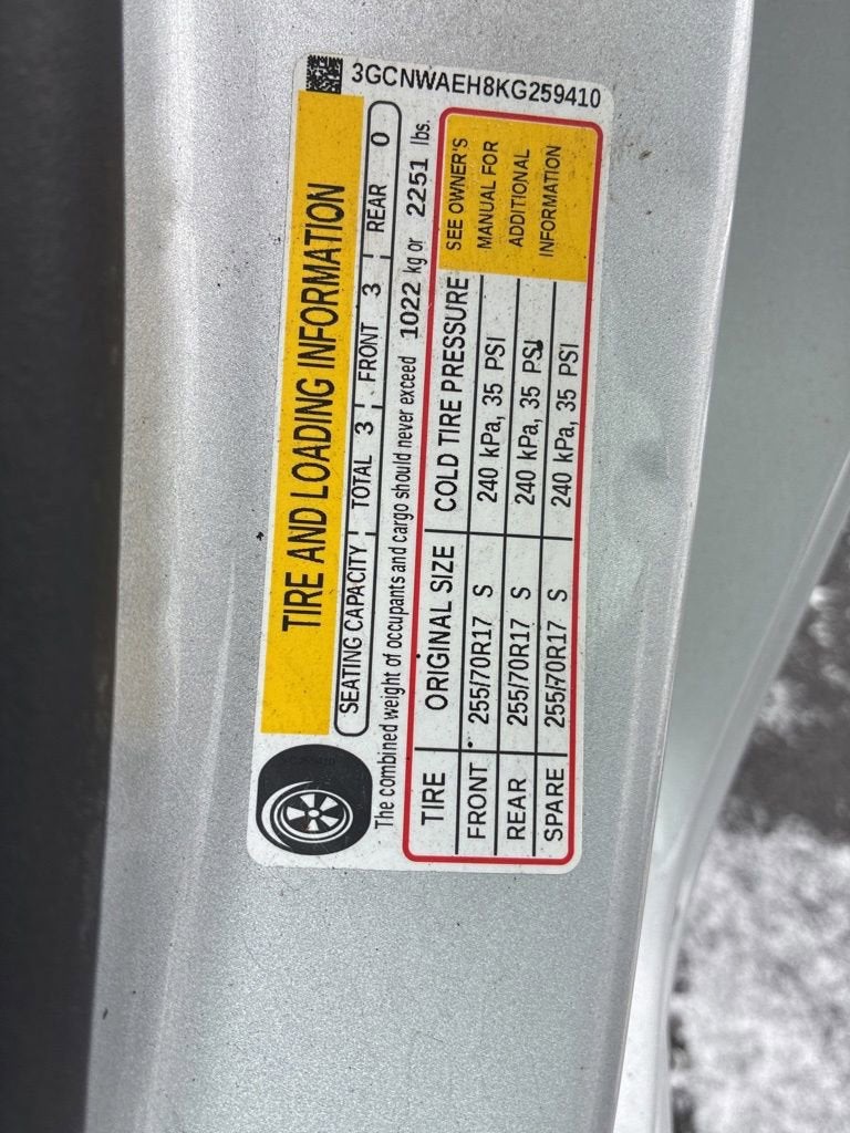 2019 Chevrolet Silverado 1500 Work Truck