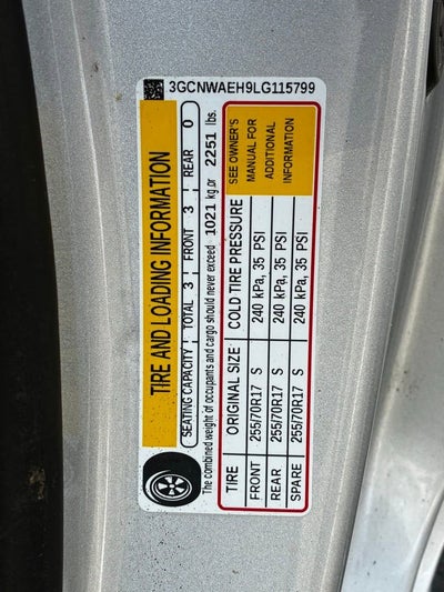 2020 Chevrolet Silverado 1500 WT