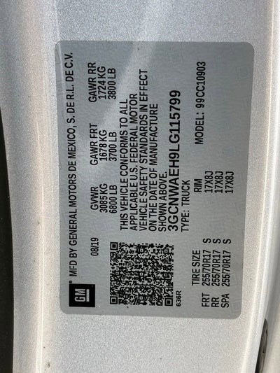 2020 Chevrolet Silverado 1500 WT