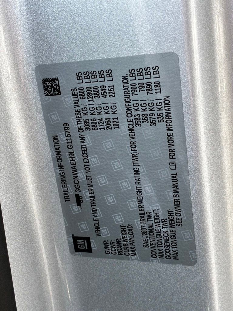 2020 Chevrolet Silverado 1500 WT