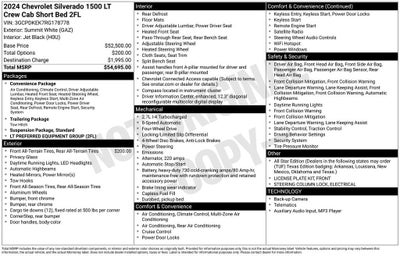 2024 Chevrolet Silverado 1500 LT (2FL)