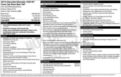 2013 Chevrolet Silverado 1500 Work Truck