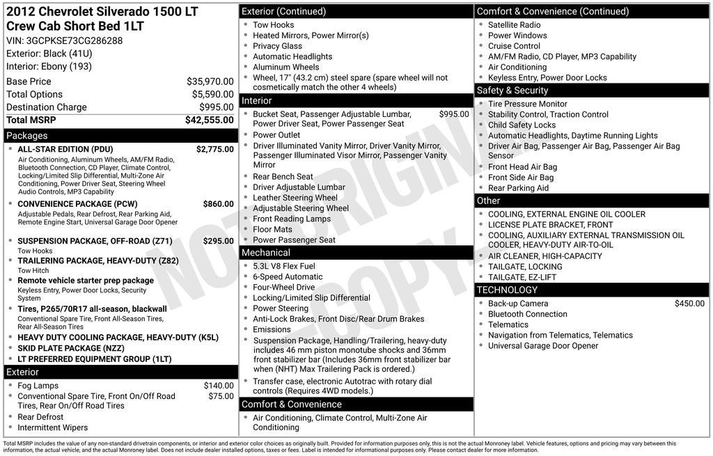 2012 Chevrolet Silverado 1500 LT