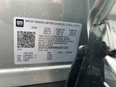 2025 Chevrolet Equinox EV RS