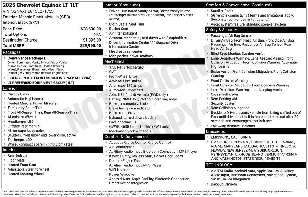 2025 Chevrolet Equinox LT