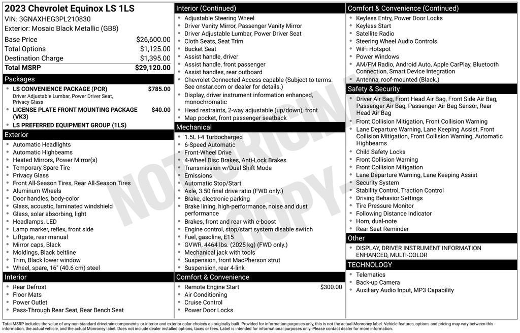 2023 Chevrolet Equinox LS