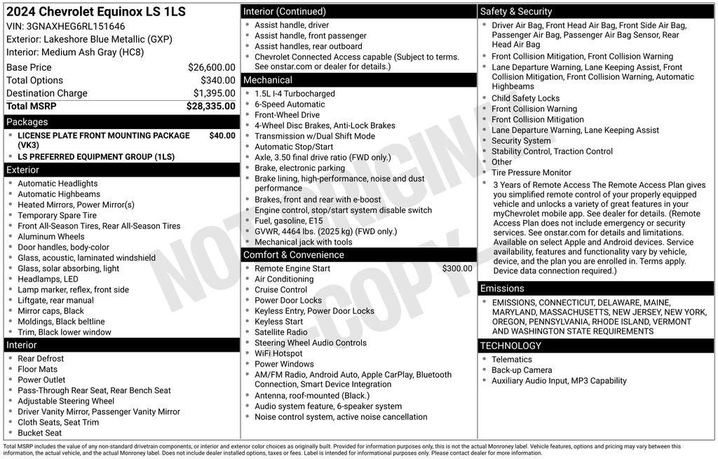 2024 Chevrolet Equinox LS