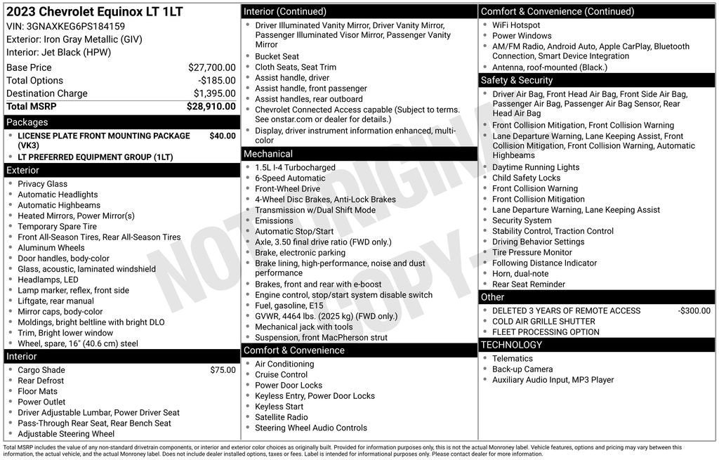 2023 Chevrolet Equinox LT