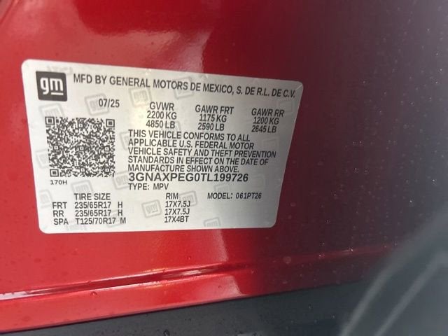 2026 Chevrolet Equinox LT