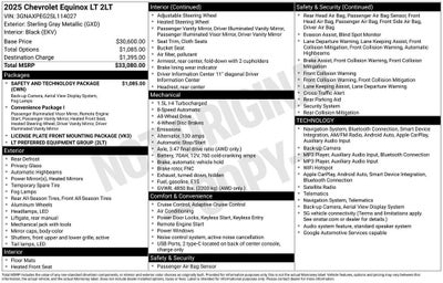 2025 Chevrolet Equinox LT