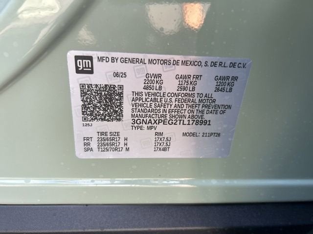 2026 Chevrolet Equinox LT