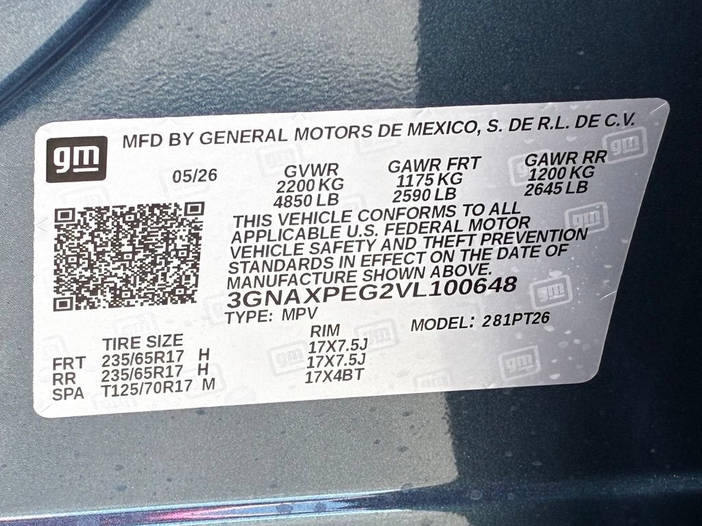 2027 Chevrolet Equinox LT