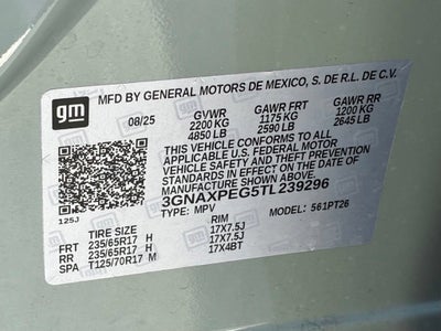 2026 Chevrolet Equinox LT