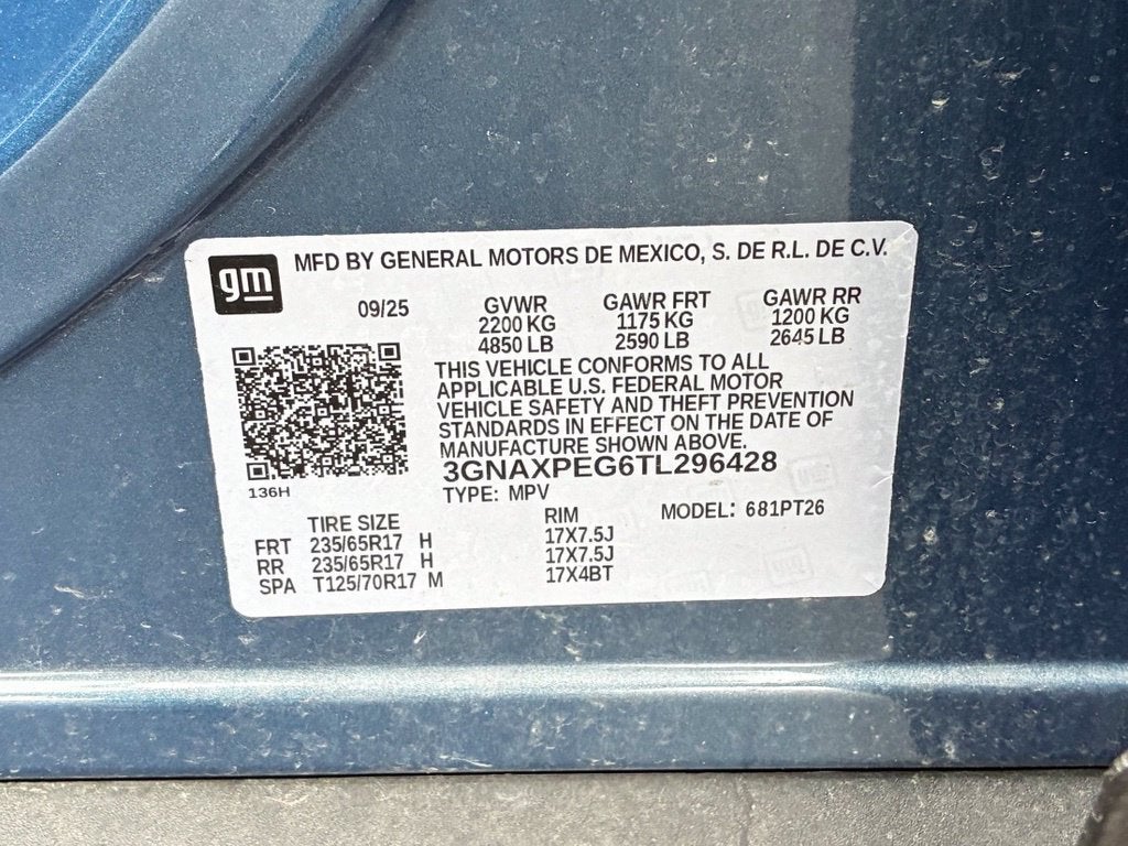 2026 Chevrolet Equinox LT