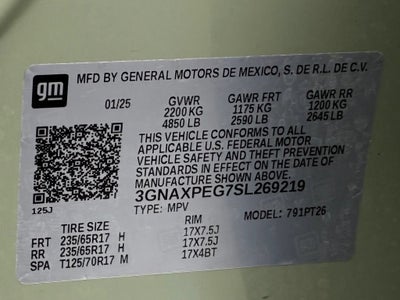 2025 Chevrolet Equinox LT