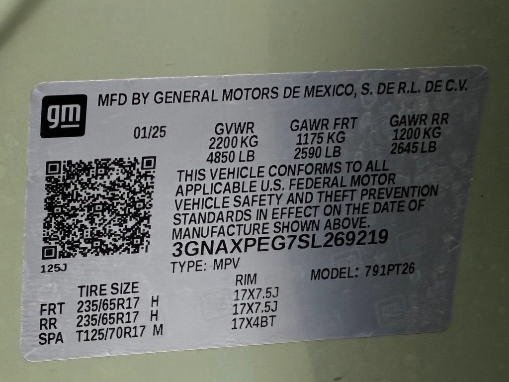 2025 Chevrolet Equinox LT