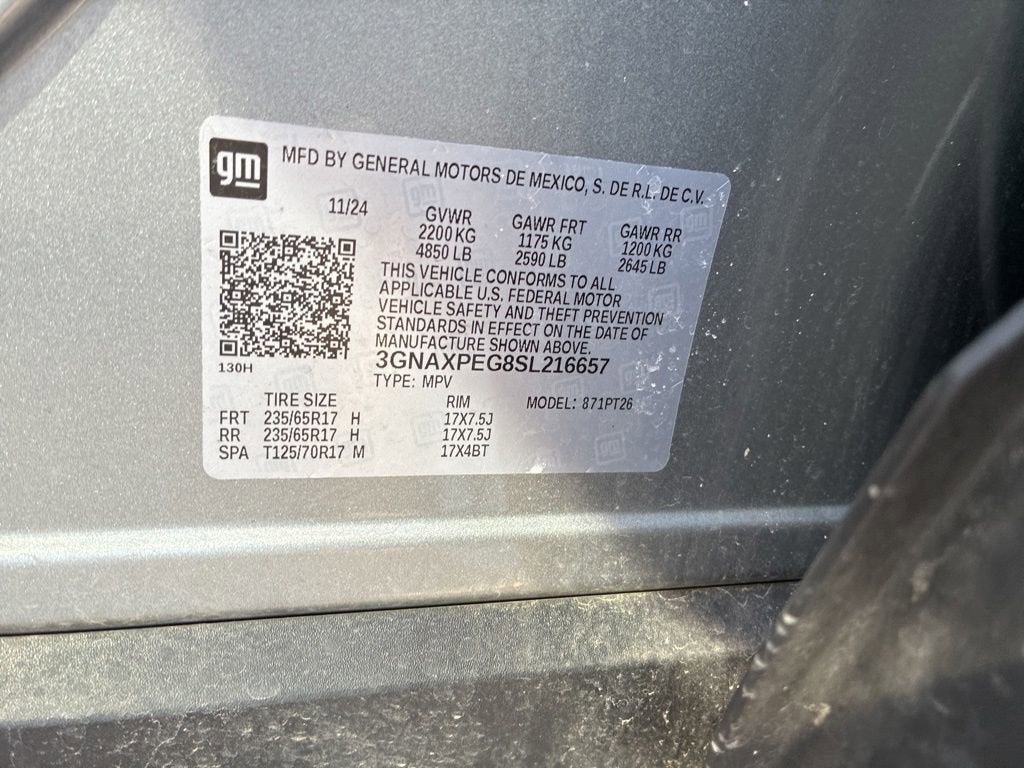 2025 Chevrolet Equinox LT