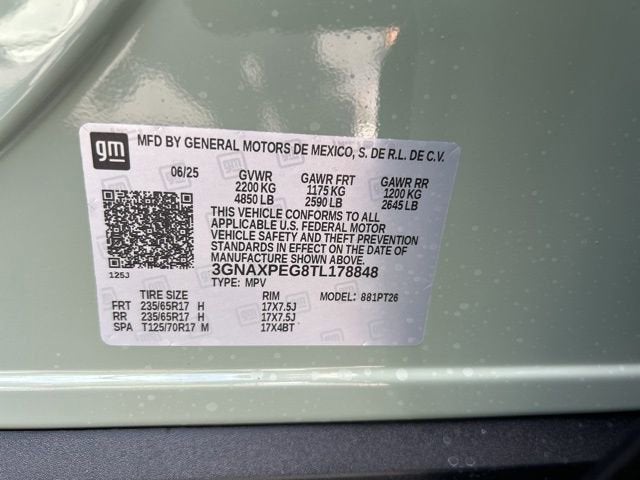 2026 Chevrolet Equinox LT