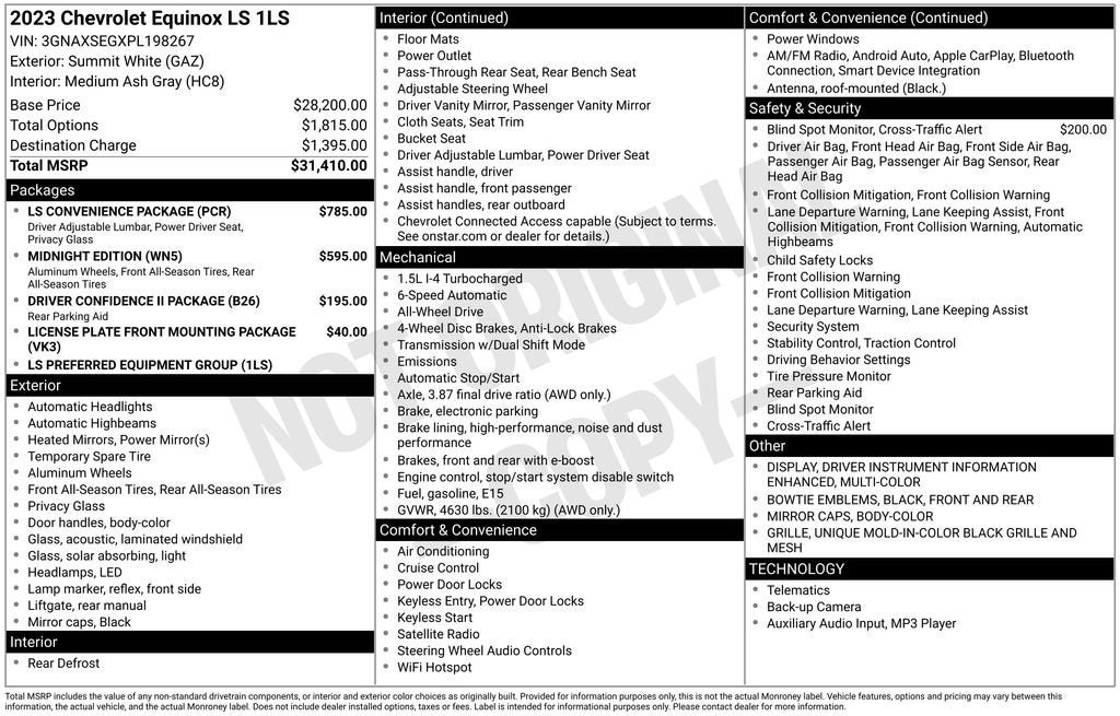 2023 Chevrolet Equinox LS
