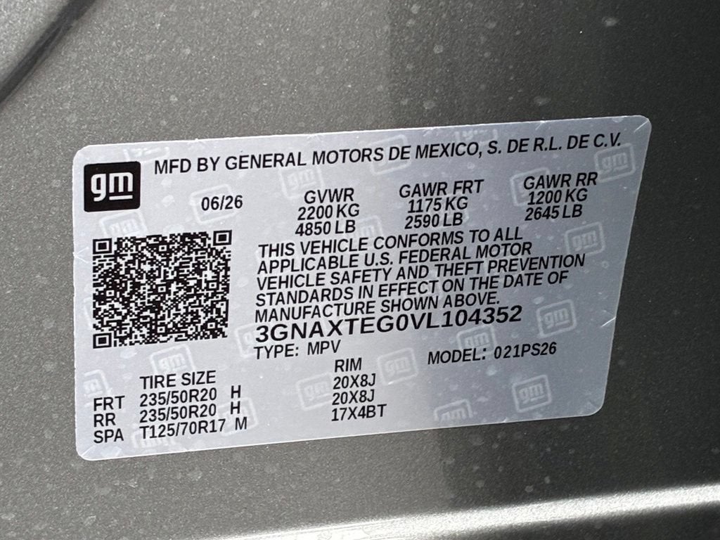 2027 Chevrolet Equinox RS