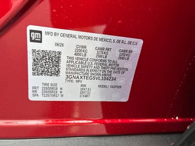 2027 Chevrolet Equinox RS