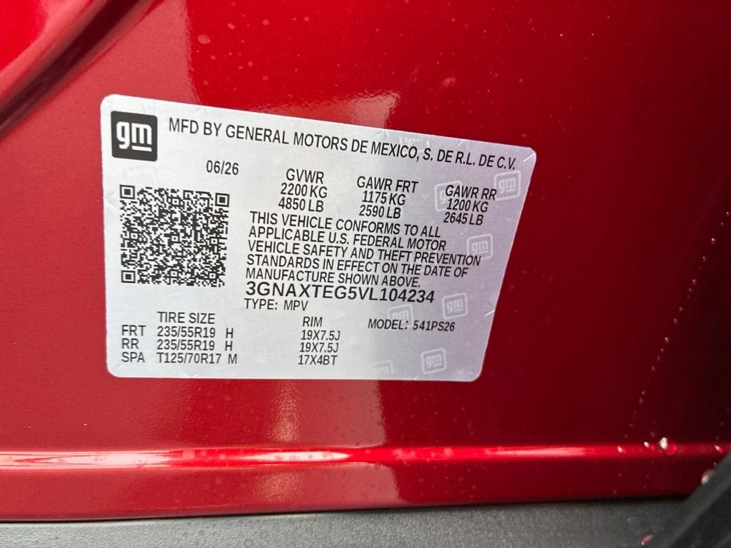 2027 Chevrolet Equinox RS