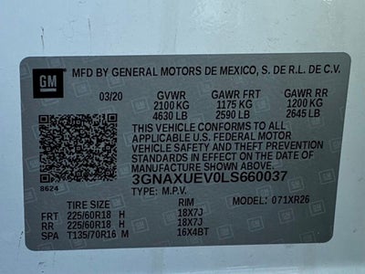 2020 Chevrolet Equinox LT