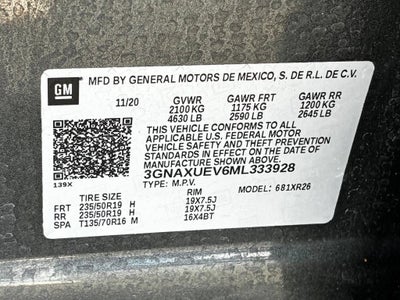 2021 Chevrolet Equinox LT