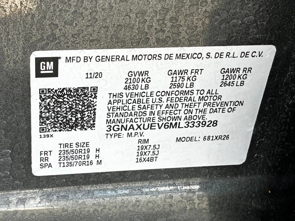 2021 Chevrolet Equinox LT