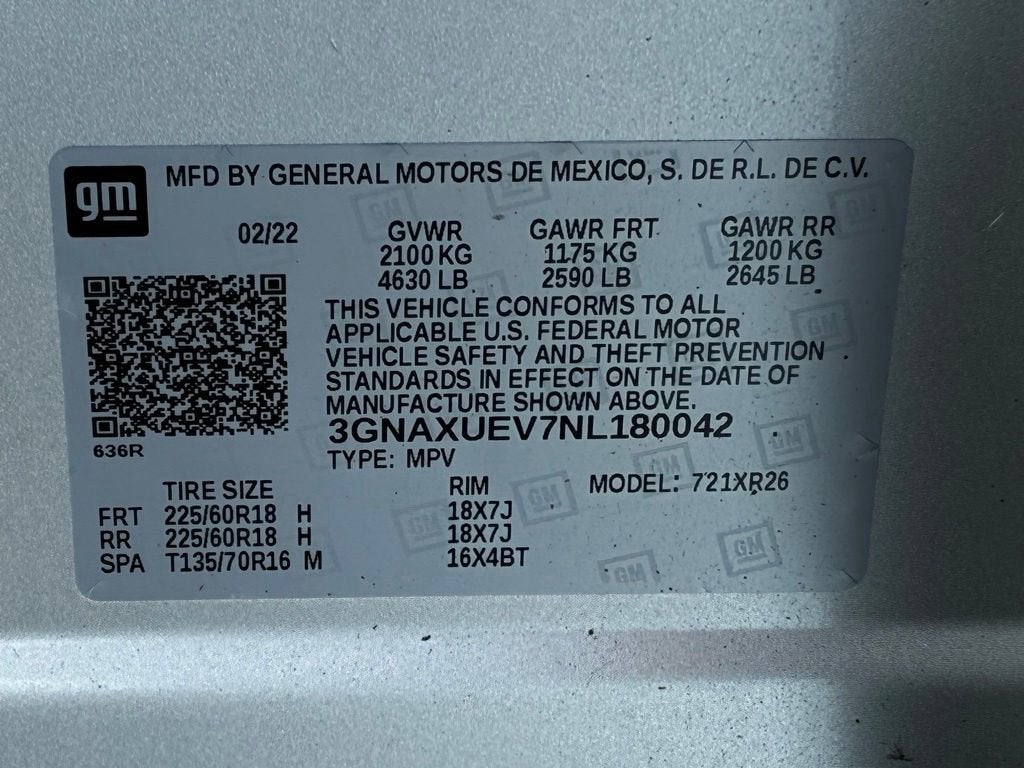 2022 Chevrolet Equinox LT