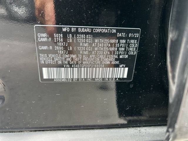 2023 Subaru Outback Touring XT